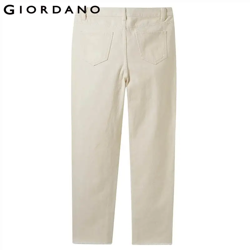 Giordano женские летние повседневные брюки из натурального хлопка данная модель