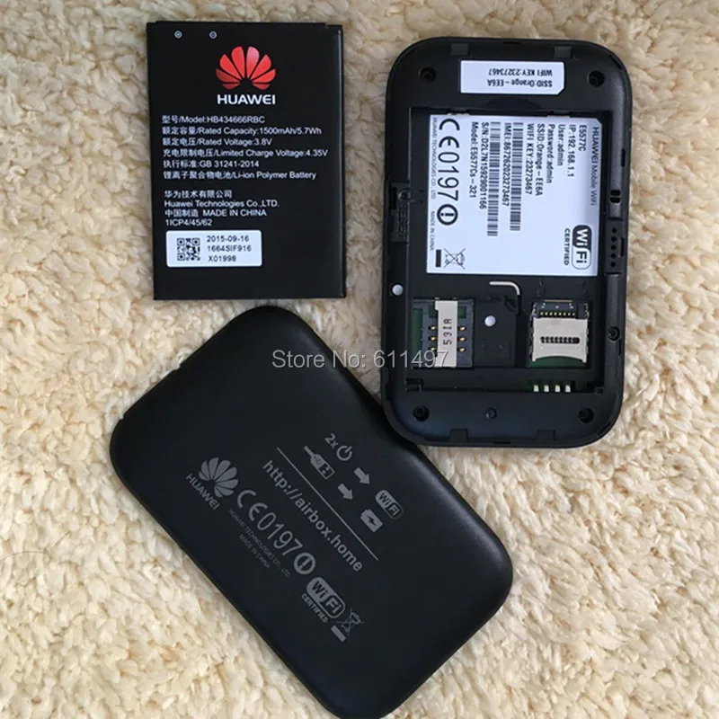 Разблокированный huawei E5577 4G LTE Cat4 e5577cs-321 беспроводной маршрутизатор wifi huawei E5577s-321 аккумулятор 1500 мАч