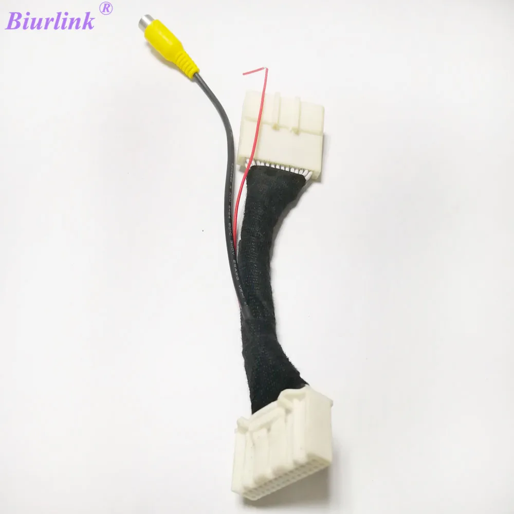 Кабель для автомобильной DVD камеры Biurlink RCA адаптер Toyota CAMRY CROWN RAV4 PRADO COROLLA|Кабели