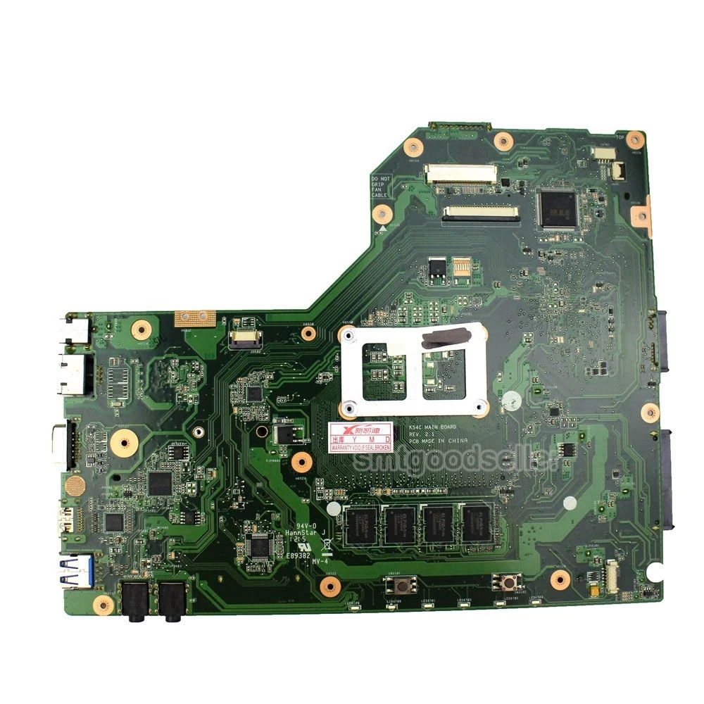 Дизайн для ASUS K54C X54C Материнская плата ноутбука K54C K54Ly K54hR REV: 2,1 HM65 PGA989 USB3.0 DDR3 VRAN 60-N9TMB1000 с оперативной памятью