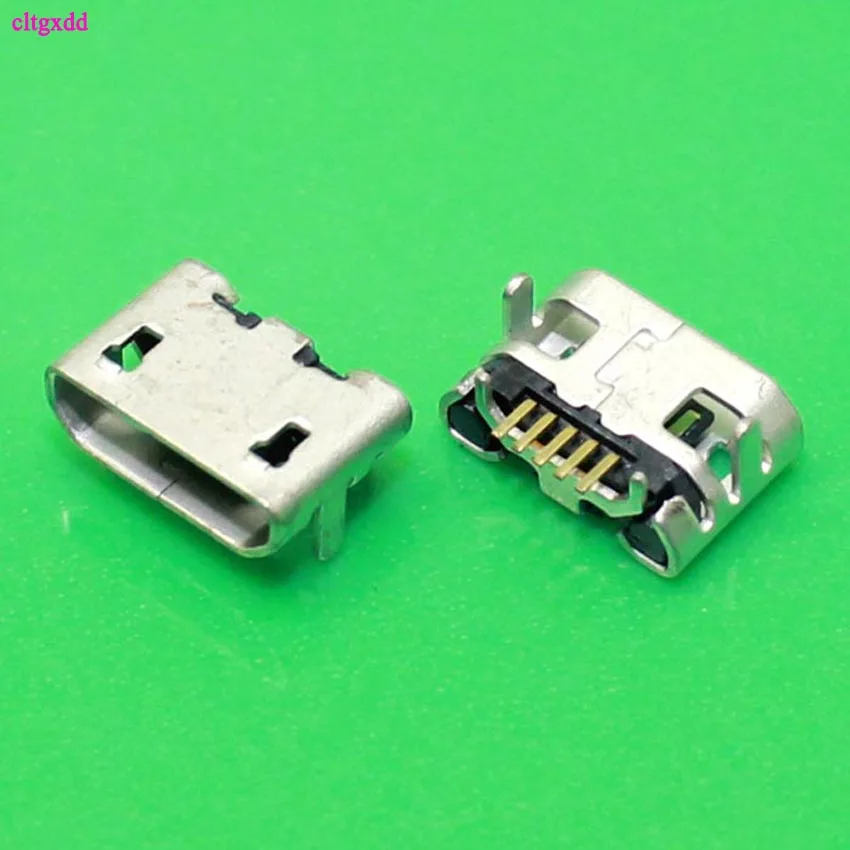 Cltgxdd 10 шт./лот Тип B разъем для зарядки телефона гнездо USB 4 85 звуковой микро 5P DIP
