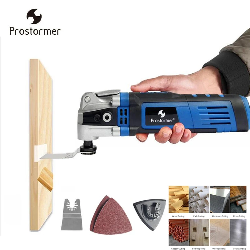 Prostormer 300 Вт переменная скорость Электрический Мульти инструмент Осциллирующий