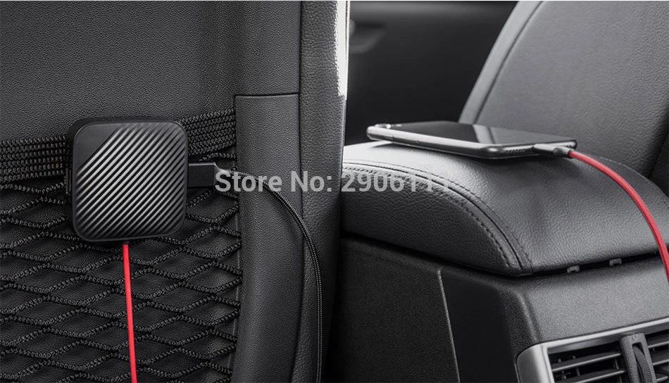 USB Удлинительный кабель автомобильное зарядное устройство переднее и заднее