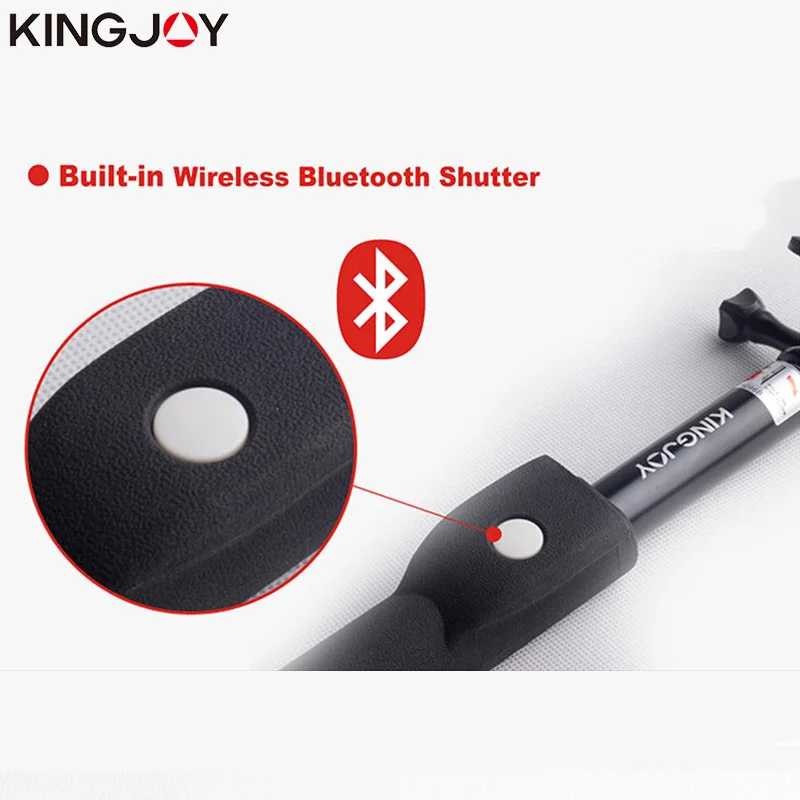 Штатив KINGJOY для экшн камеры портативная селфи палка Bluetooth 3 0 Универсальный штатив