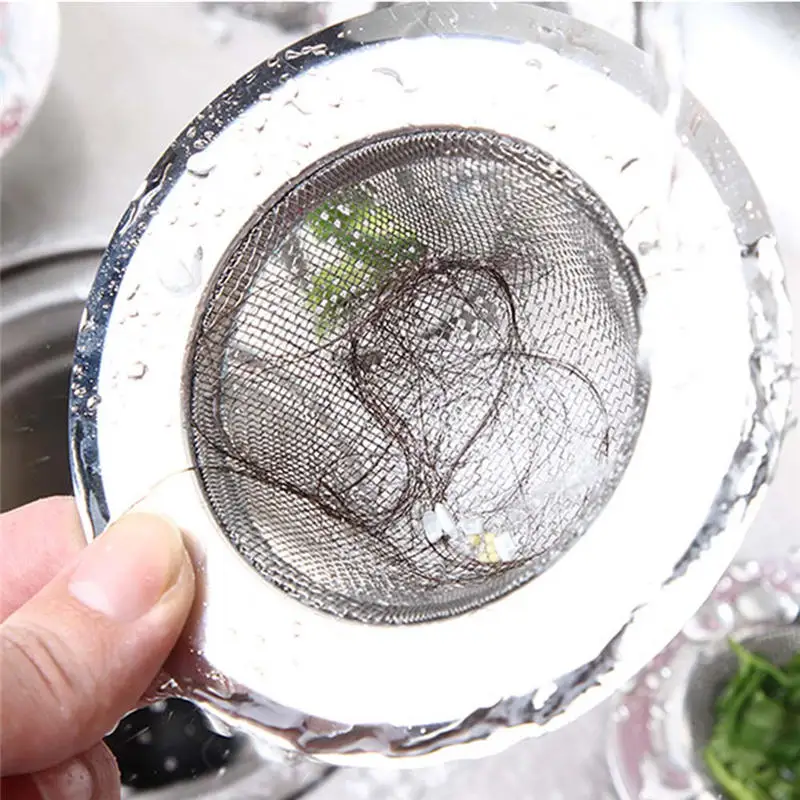 Сетчатый фильтр из нержавеющей стали для ванной и душевой раковины|Дуршлаги