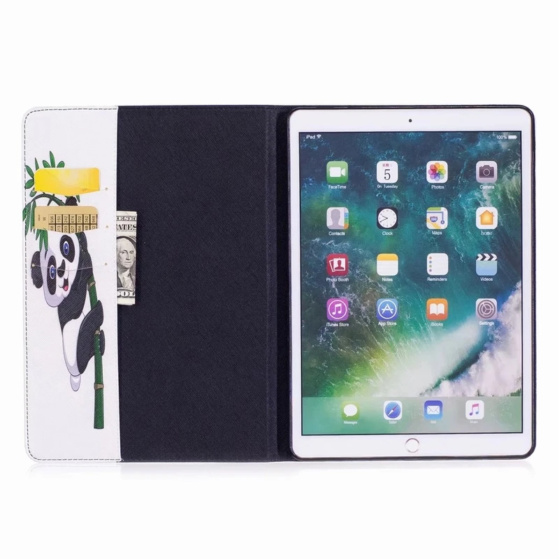 HOLAZING Модный Дизайн чехол для iPad Pro 10 5 дюймов 2017 Сова бабочка панда шаблон PU