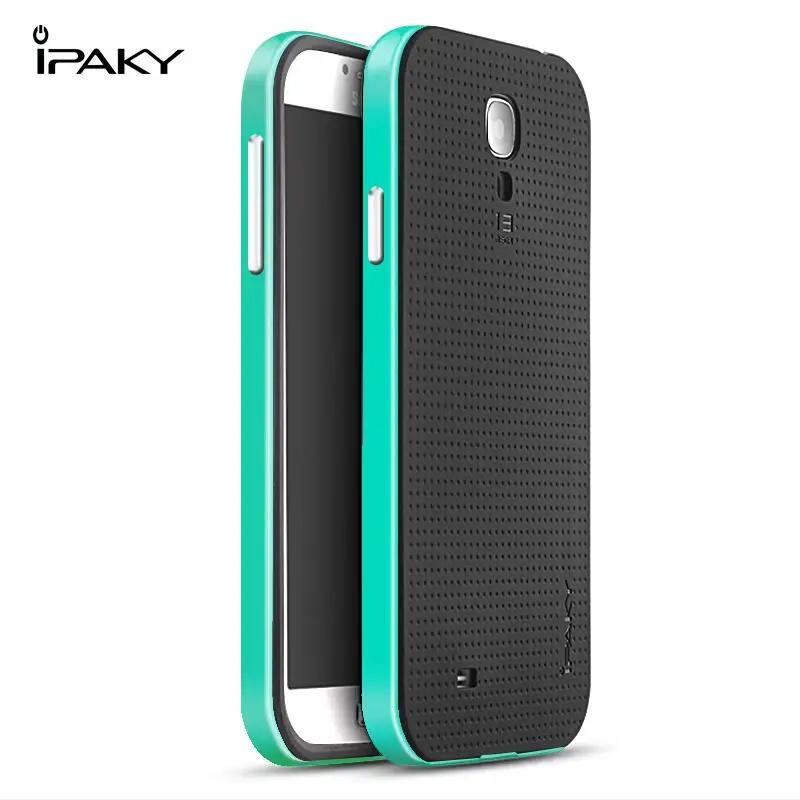 Высококачественный брендовый Чехол ipaky для samsung galaxy S4, силиконовый чехол для телефона galxy S4, все цвета - Цвет: Green