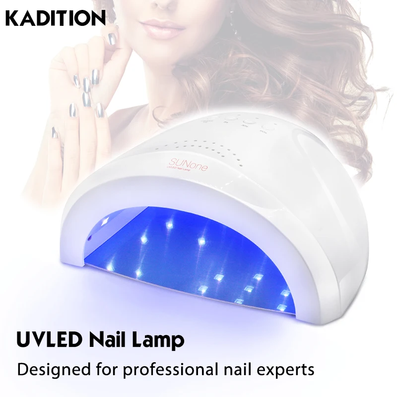 Сушилка УФ светодиодная лампа для отверждения гель лака дизайн ногтей