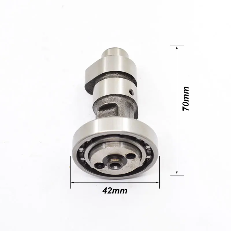 High Quality Motorcycle Camshaft Cam Shaft Assy For Yamaha YBR125 Euro 1 2 Bearing Scooter Engine Spare Parts |