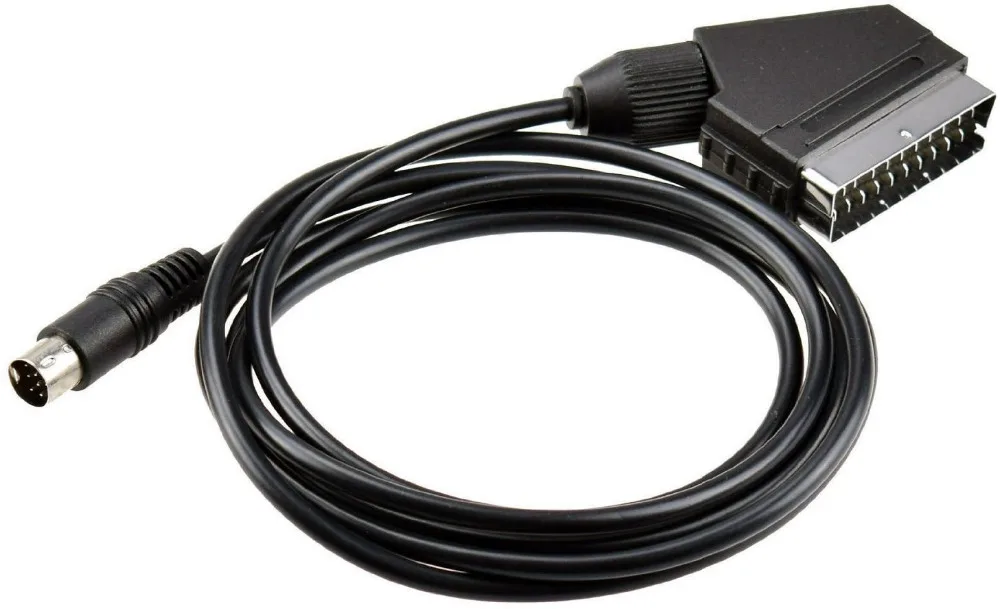 Фото H 1 8 м/6 футов RGB Scart AV кабель Ведущий аудио видео разъем для Genesis Megadrive 2|megadrive