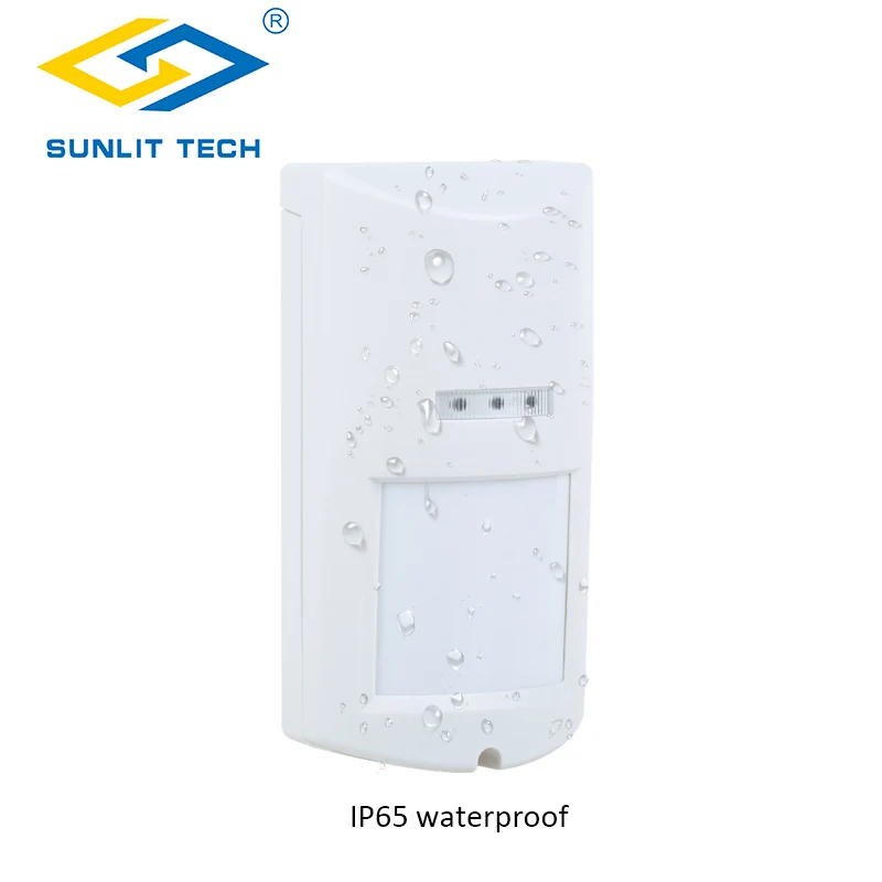 Уличная интеллектуальная Проводная Двойная Технология pir датчик движения