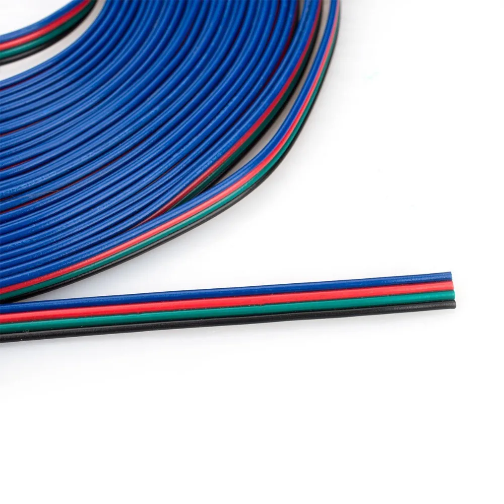 10 м 5050 RGB Светодиодная лента Удлинительный кабель провод 4Pin 22AWG | Лампы и освещение