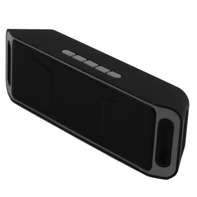 Gray Мини беспроводной Bluetooth динамик USB FM Радио стерео Супер Бас mp3-плеер - Цвет: Gray