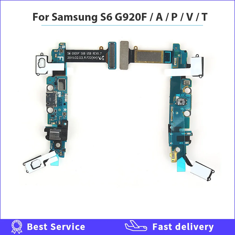 Гибкий зарядный USB кабель для Samsung S6 G920 G920T G920A G920P G920V G920F|Шлейфы мобильных