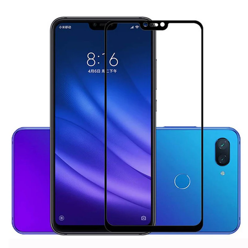 Защитное стекло закаленное для Xiaomi mi 8 lite | Мобильные телефоны и аксессуары