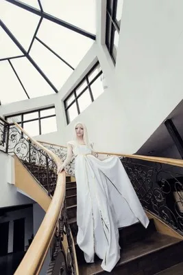 Fate Zero Stay Night женские Irisviel Von Einzbern косплей костюм свадебное платье бренда &quotRode De