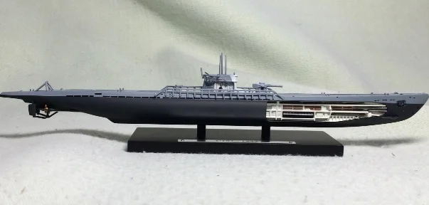 1:350 Вторую мировую войну U181-1942 Германия подводная лодка IX Ace чистый статическая