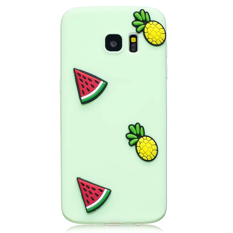 5 Coatuncle мягкий чехол TPU для Coque Samsung Galaxy S7 случае 3D кремния конфеты чехол для задней панели с мультяшными героями чехол для Samsung S7 Edge чехол - Цвет: 5