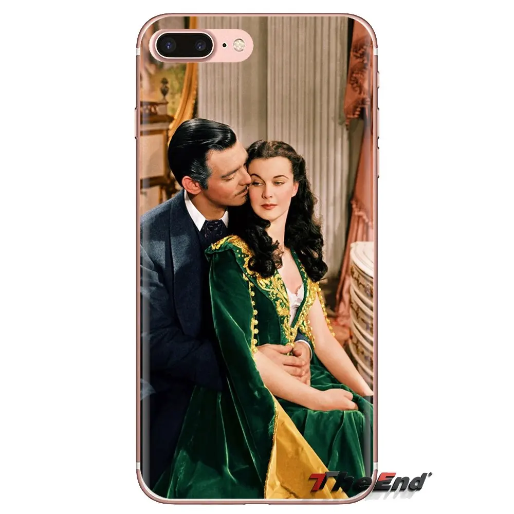 Soft Transparent Cases Covers Gone With the Wind For Samsung Galaxy S3 S4 S5 Mini S6 S7 Edge S8 S9 S10 Plus Note 3 4 5 8 9 |