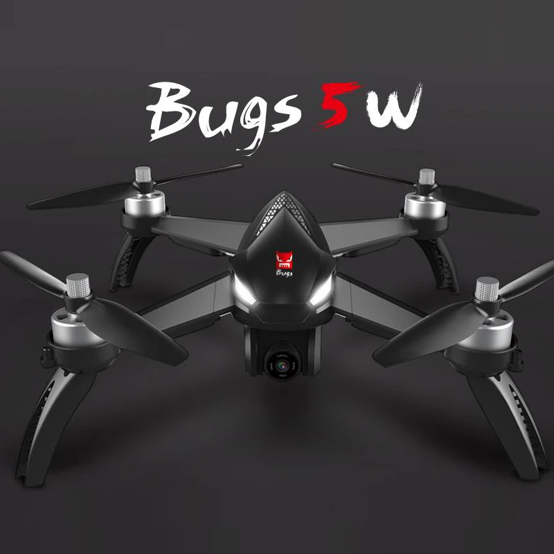 MJX B5W Bugs 5W Wifi FPV RC Квадрокоптер Дрон с камерой 1080P+ бесщеточные двигатели gps Follow ME RTF