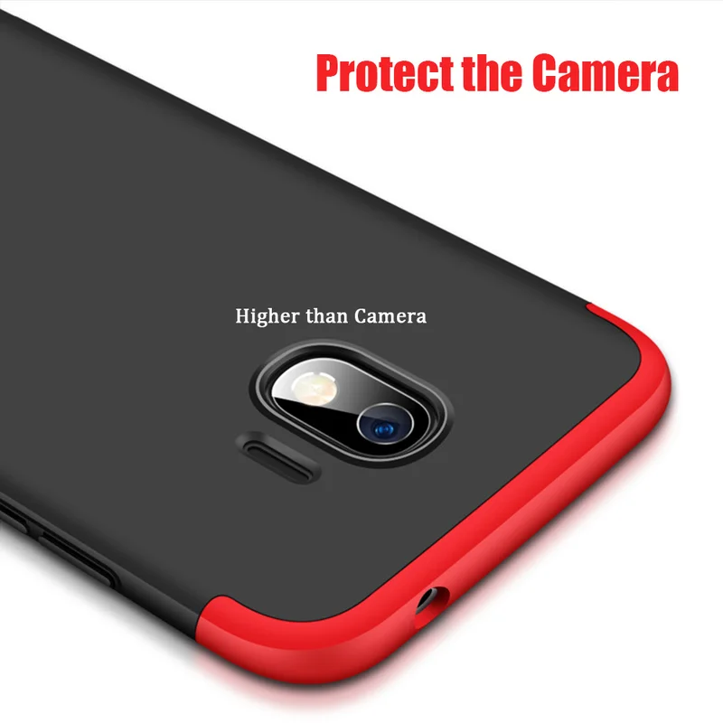 Жесткий защитный чехол для Samsung Galaxy J3 J5 J7 Pro 2017 J6 J2 pro 2018 360 полностью защищающий galaxy