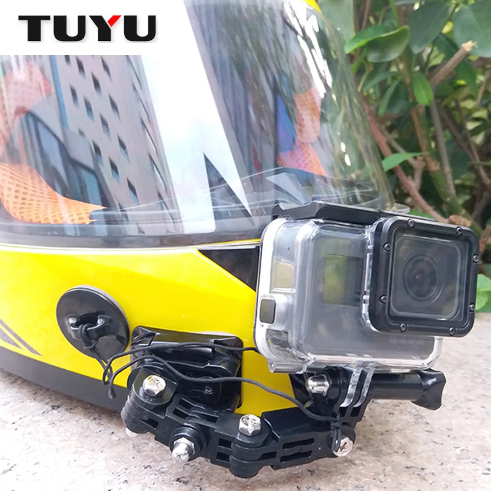 Аксессуары для камеры на шлем TUYU аксессуары GoPro Hero 9 8 7 6 5 4 SJCAM SJ4000 EKEN H9R Yi4k