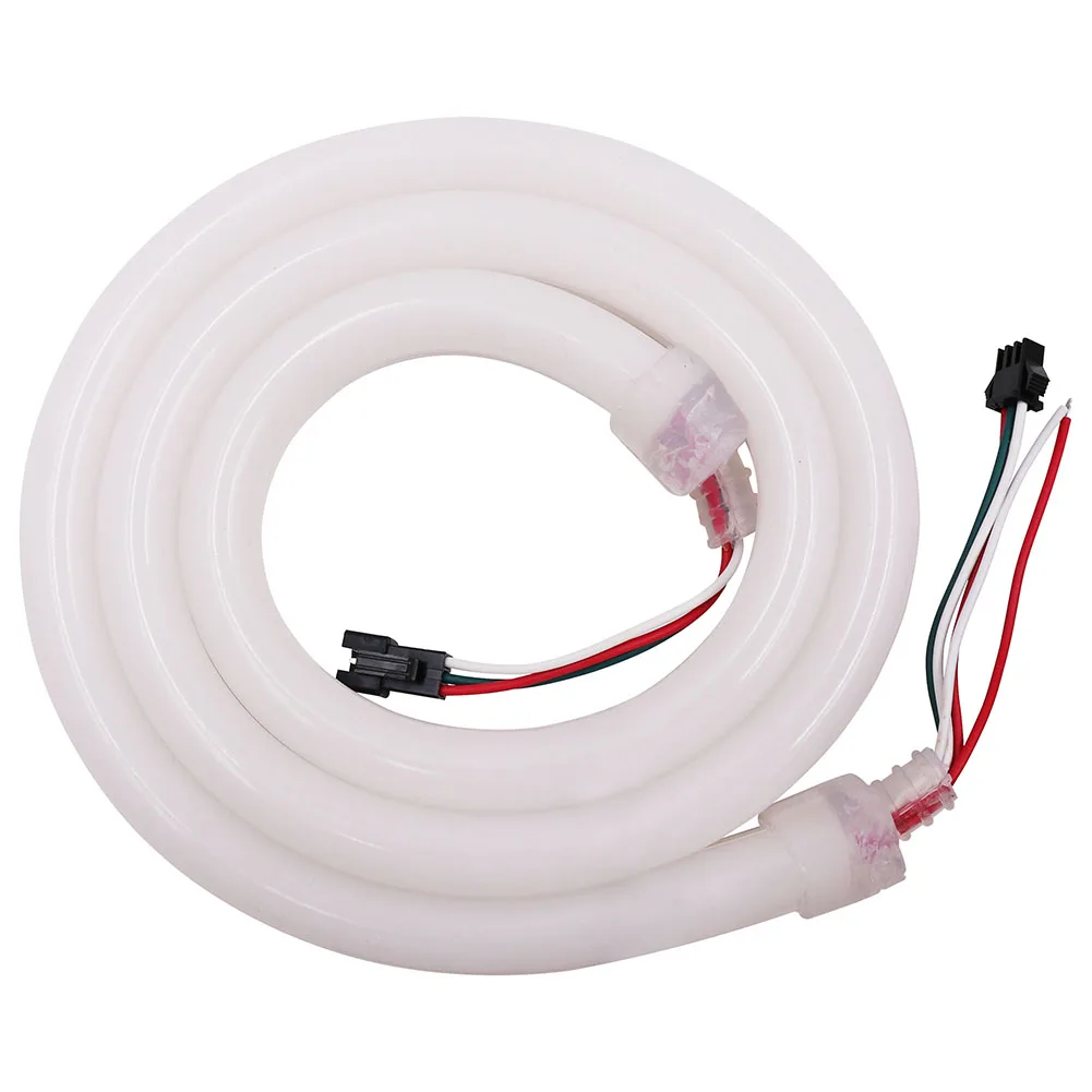 DC 5 В 12 24 RGB led Neon веревку SK6812 WS2811 WS2812B Водонепроницаемый пикселей полосы света