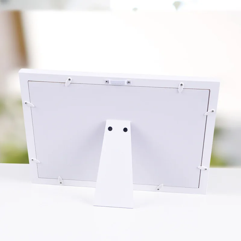 Exquisite and simple picture frame full moon baby commemorative set up hanging infant hand foot print photo 3 | Дом и сад
