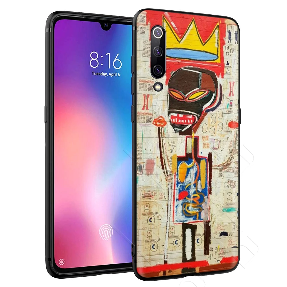 Jean Michel Basquiat Art Graffiti Case for Xiaomi Redmi Note 8 9 9S K30 Pro MI MAX 3 6 SE A1 A2 A3 10 Lite Plus 8A F1 |