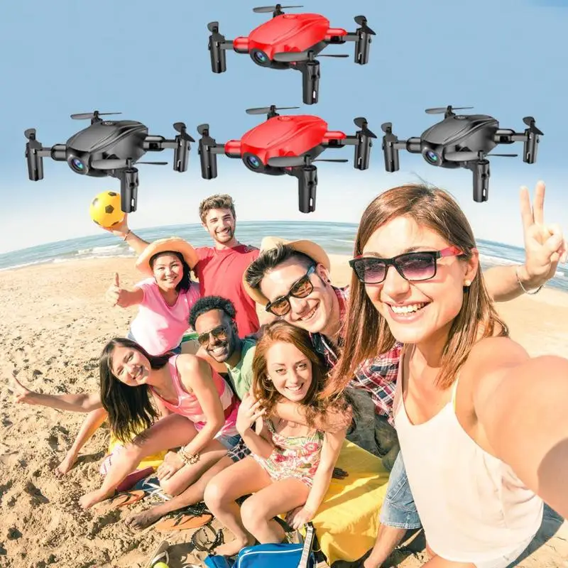 Складной Дрон HD самолет мини 2 4 ГГц RC высоко удерживающий Квадрокоптер детские