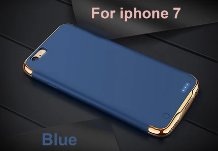 as picture show Портативный внешний аккумулятор чехол для iPhone 6, 6s, 7, 8, внешний аккумулятор для телефона, чехол для iPhone 6, 6s plus, 7 Plus, 8 Plus, внешний аккумулятор - Цвет: as picture show