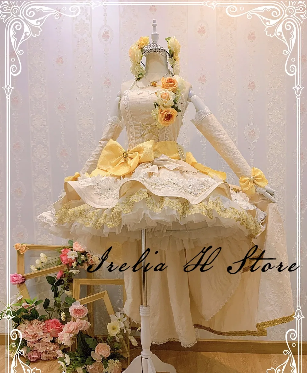 Свадебное платье невесты Love live Sunshine Aqours Kunikida Hanamaru, карнавальный костюм на заказ/размер
