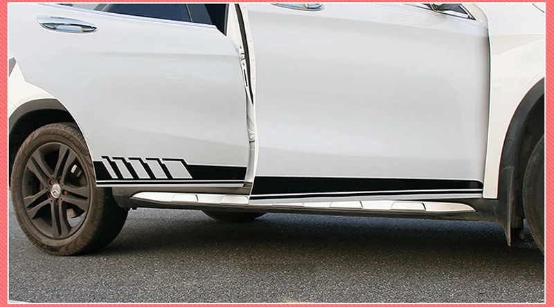 6 шт./лот наклейка на кузов автомобиля для Mercedes Benz GLA GLC CLA 45 AMG W176 c117 W204 W205 C63