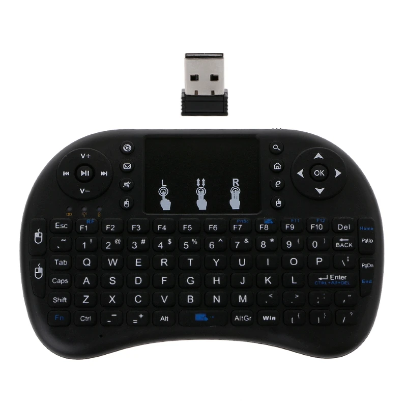 Английский 2 4 GHz Беспроводной i8 Клавиатура Тачпад Fly Air Мышь для Android ТВ PS3 |