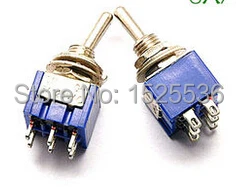 Toggle Switch 6pins MTS-202 ON-ON |