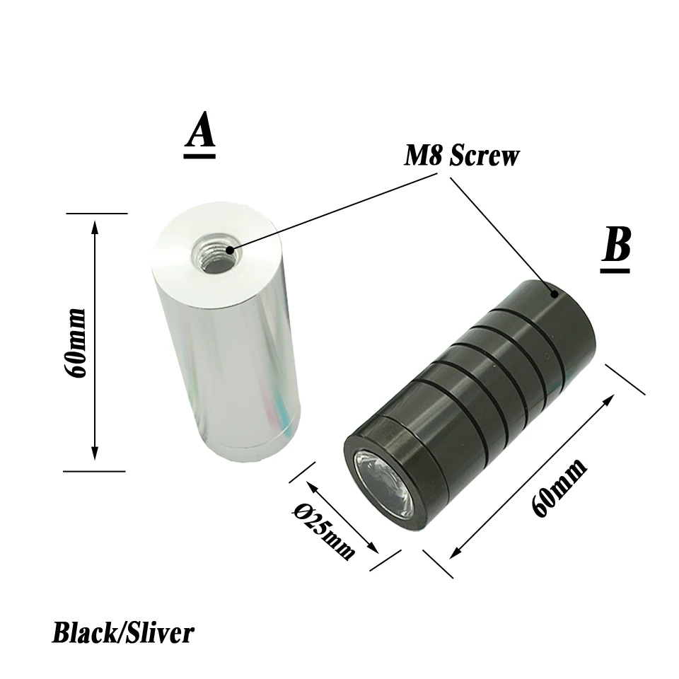 Светодиодная лампа Dia25x66mm 1 Вт 5 шт.|kit lights|kit kitsspotlights kit |