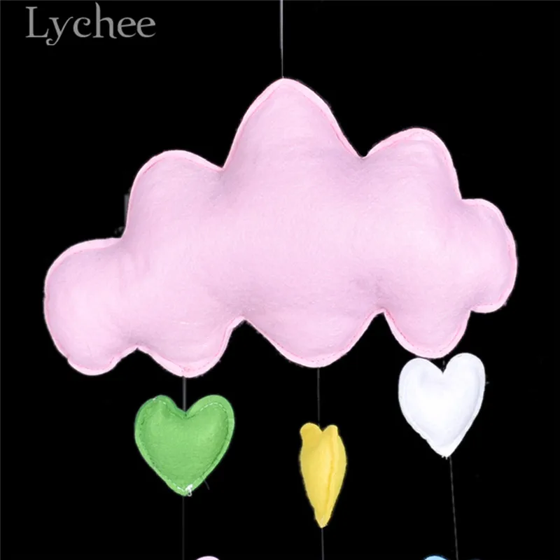 Lychee современный полиэстер облако звезда в форме сердца висящий орнамент