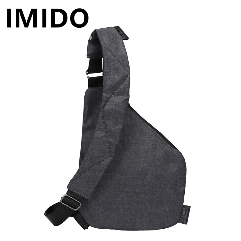 IMIDO 2019 Мужская парусиновая сумка для хранения с цифровой печатью через плечо