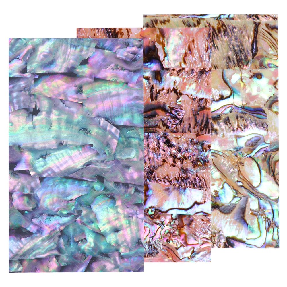 1 лист натуральный корпус Abalone 3D наклейки для ногтей градиентные мраморные