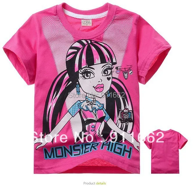 Футболка с круглым вырезом для девочек 2 7 лет|girls t shirt|girls tgirls shirts summer |