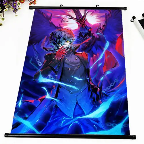Аниме постер игра Persona 5 сексуальная настенная прокрутка печатная картина