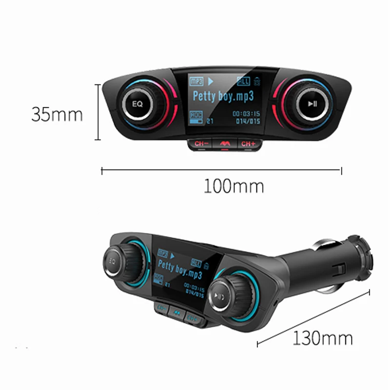 Bluetooth автомобильный комплект свободные руки fm передатчик MP3 плеер 12В 24В FM