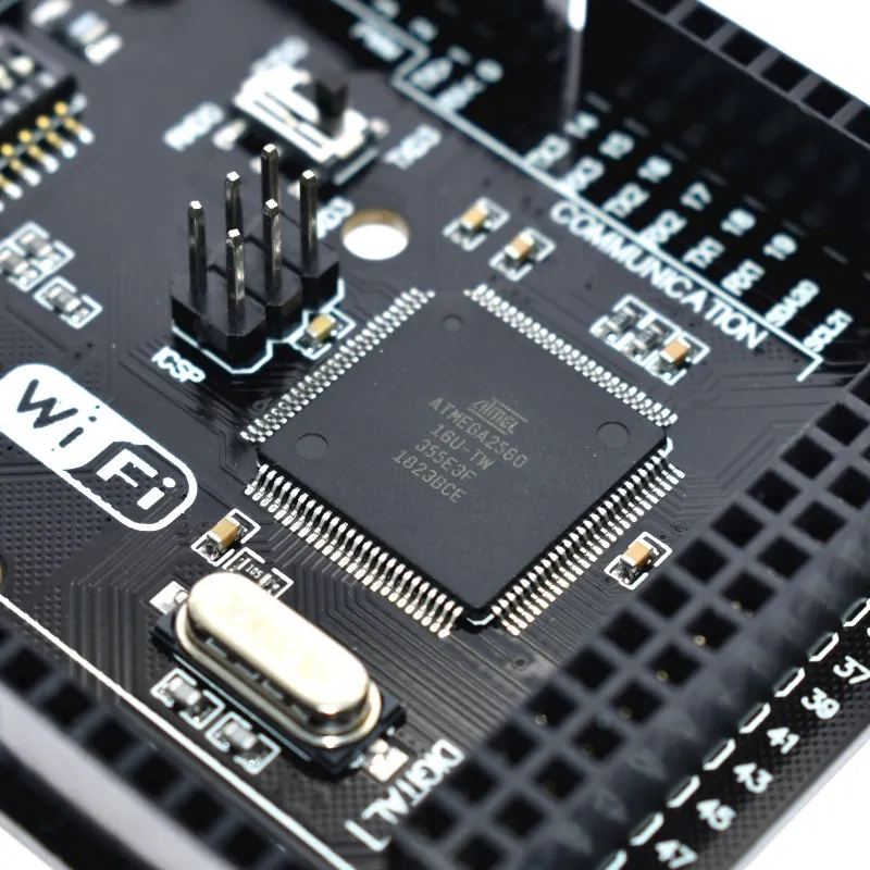 Mega2560 + Wi Fi R3 ATmega2560 ESP8266 32 Мб памяти с поддержкой CH340G CH340G. Совместимость Arduino Mega NodeMCU