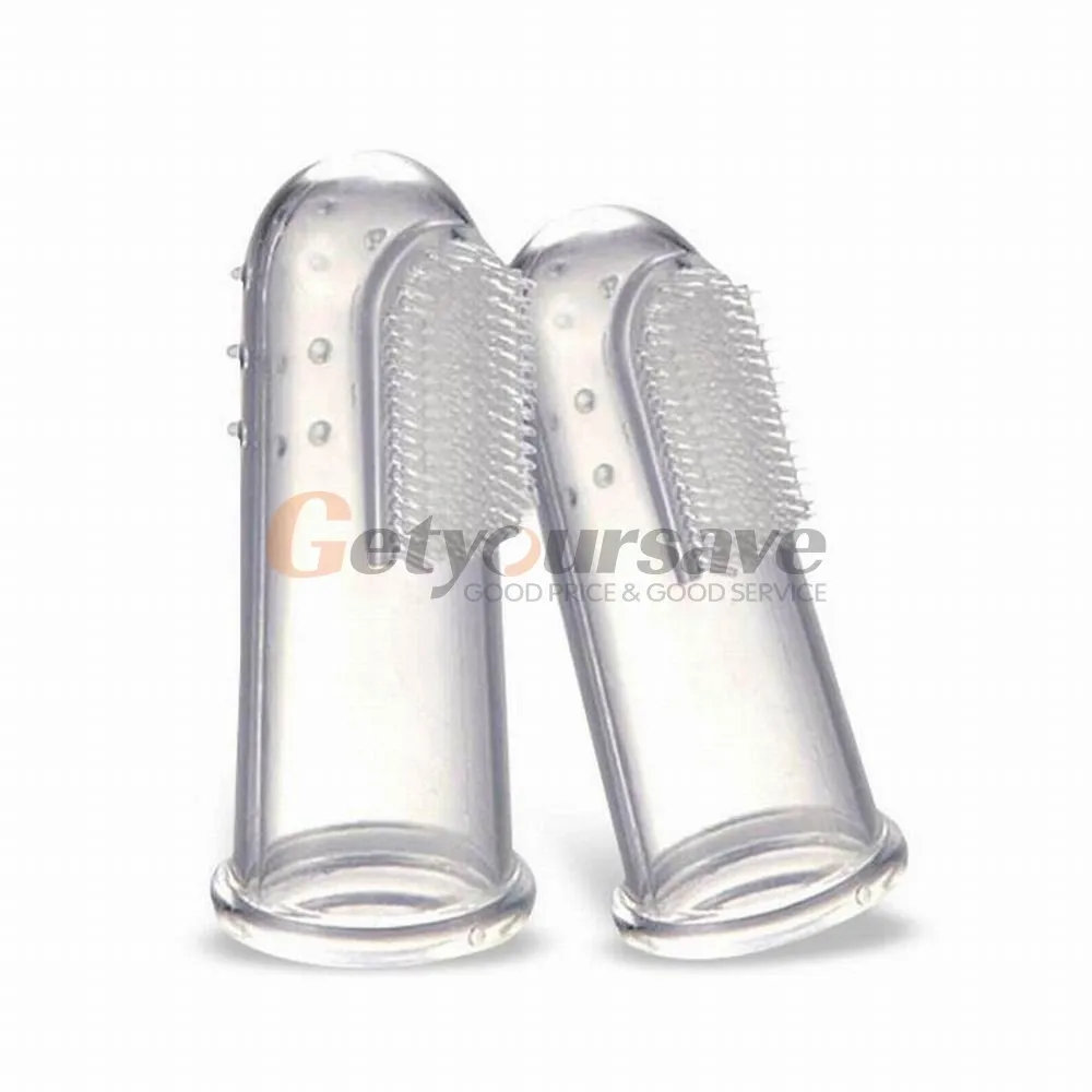 Super Soft Pet Finger Toothbrush Teddy Dog Brush Addition Bad Breath Tartar Teeth Care Cat Cleaning Supplies |