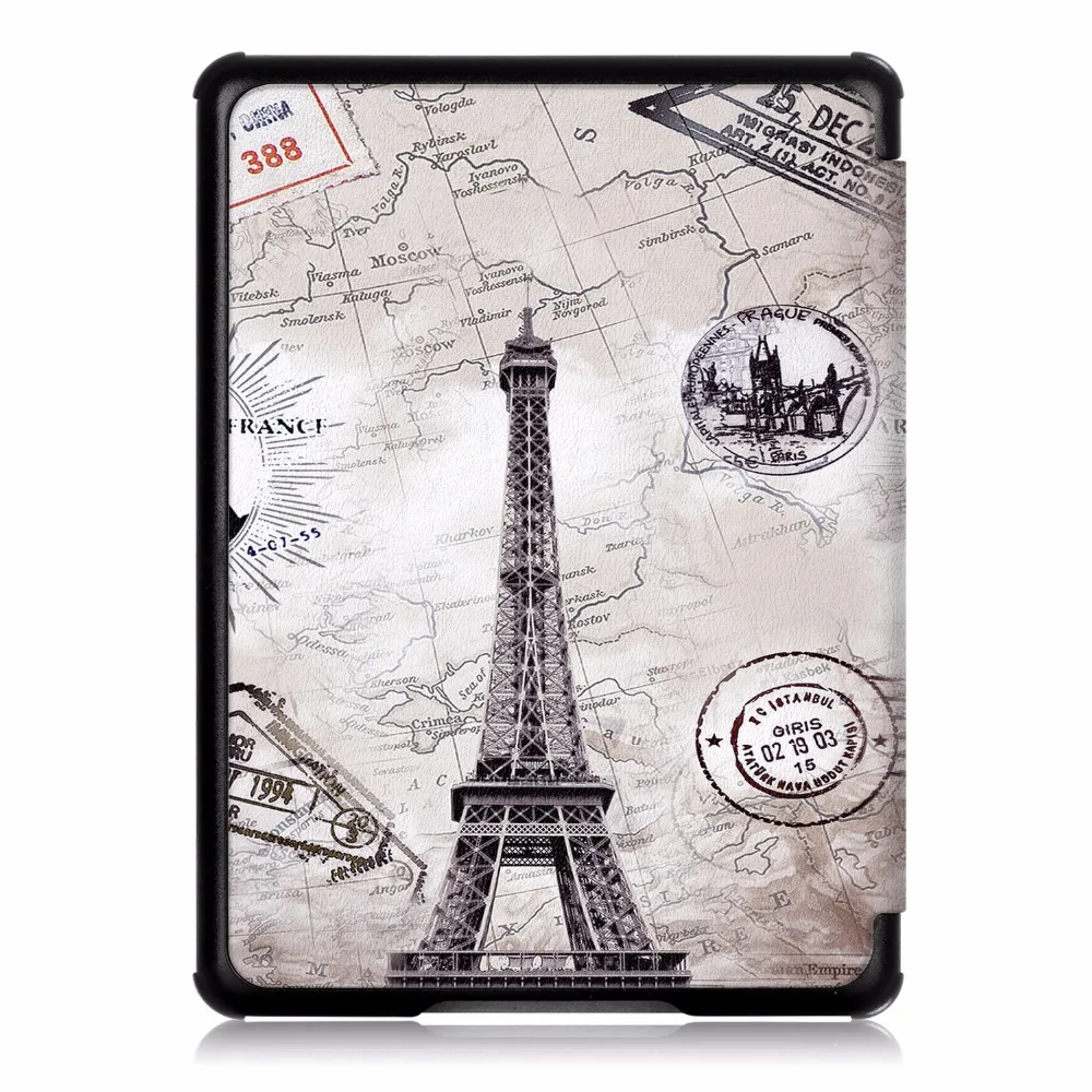 Чехол для Amazon New kindle 6 0 2019 10 поколения тонкий кожаный чехол с принтом