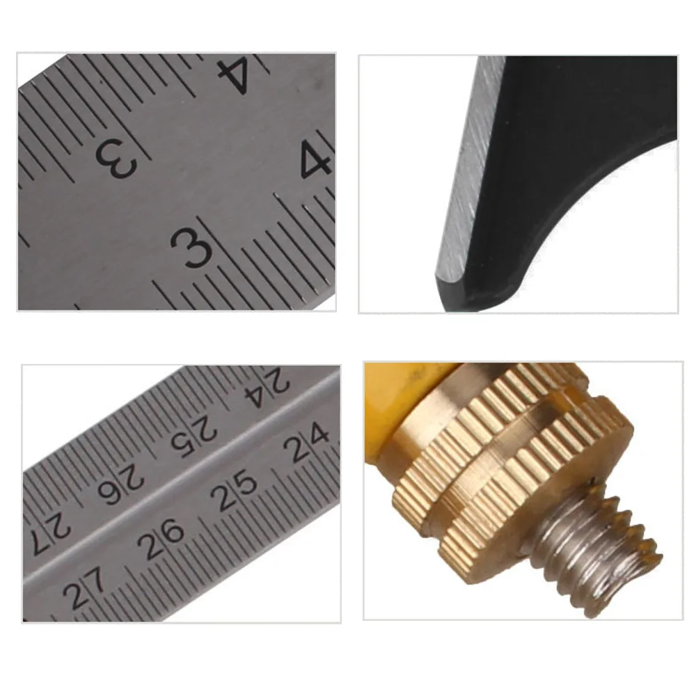 3 в 1 угломер транспортир 300 мм 0 180 градусов|set square|set finderset tools |