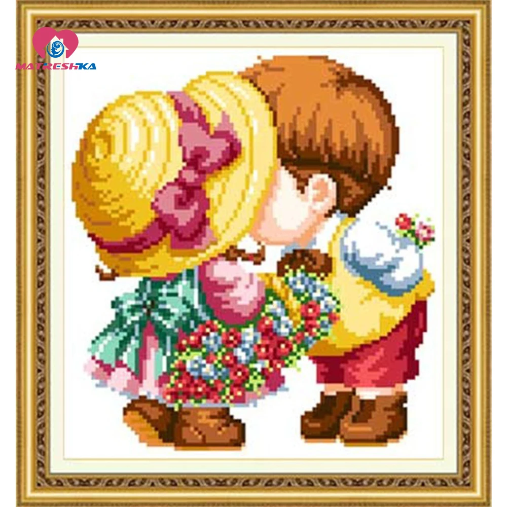 

29 x 31cm needlework embroidery patterns beadwork beaded cross-stitch bead embroidery full beaded cross stitch set of beads
