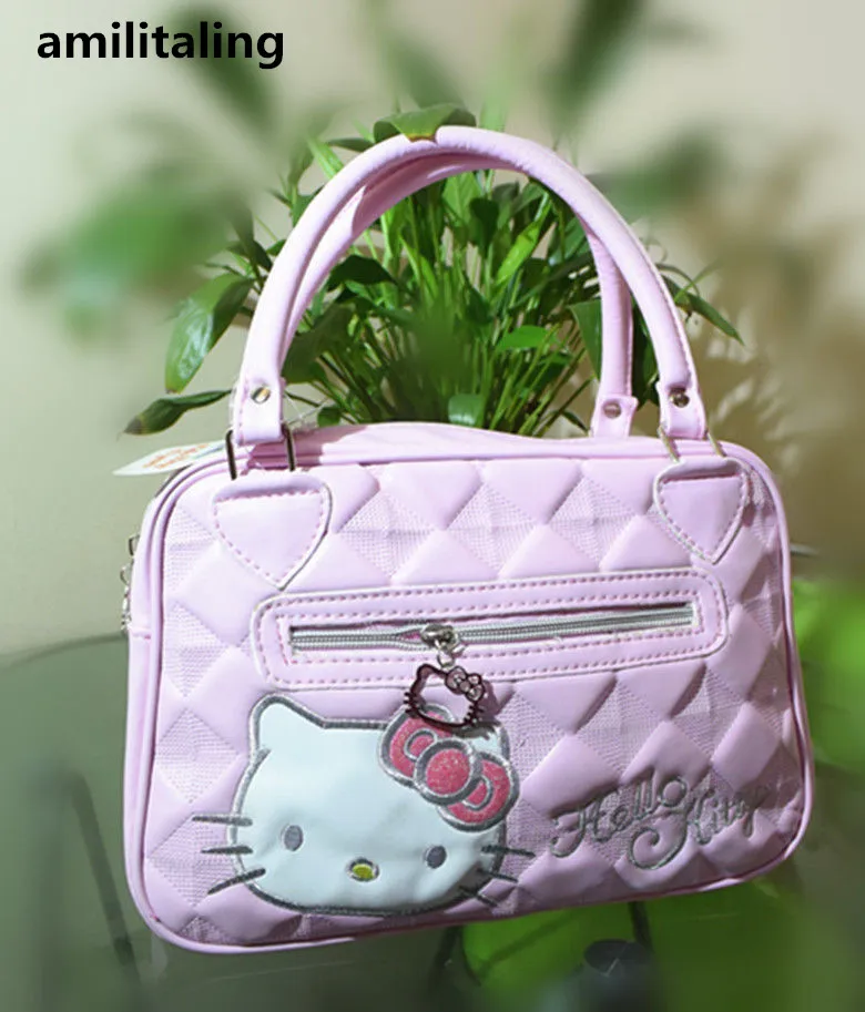 Новая ручная сумка Hello kitty с плечевым ремнем кошелек YE-898P | Багаж и сумки