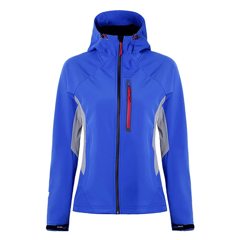 2017 зимний впечатление Брендовые женские softshell руно ветрозащитный