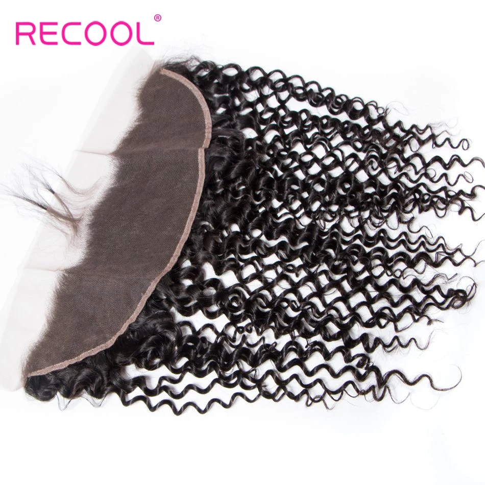 Бразильские кудрявые волосы Recool без повреждений HD Прозрачная Кружевная